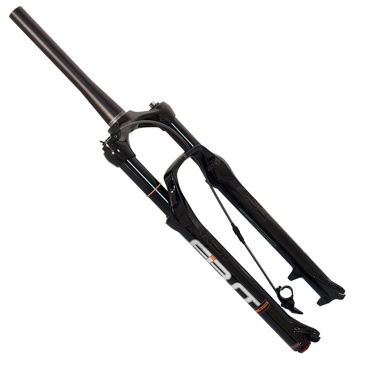 Вилка аморт. RST F1 29 AIR TRL, ход 100мм, шток конический 260мм, AIR/REMOTE LOCKOUT, чрная