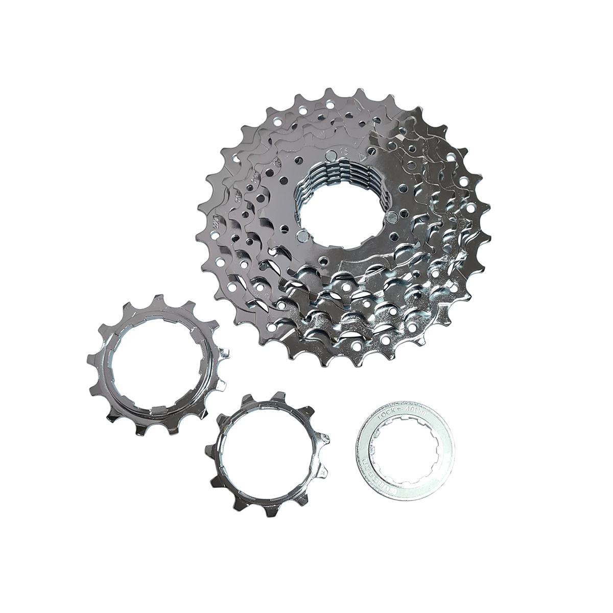 MONSOON Кассета CS7128C 7 скоростей дискретная 11-28T, хромированная