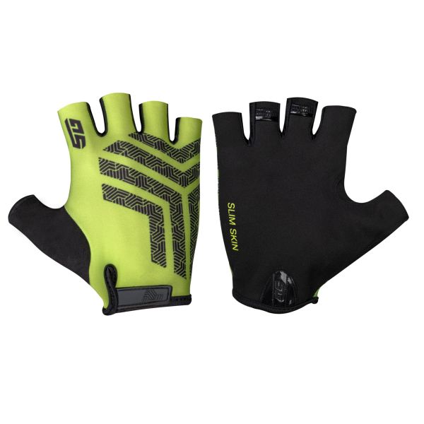 Перчатки STG Slim Skin, размер L, зеленый с черным