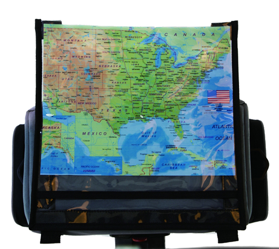 CONCIERGE, сумка на руль с прозрачным отделением для карты