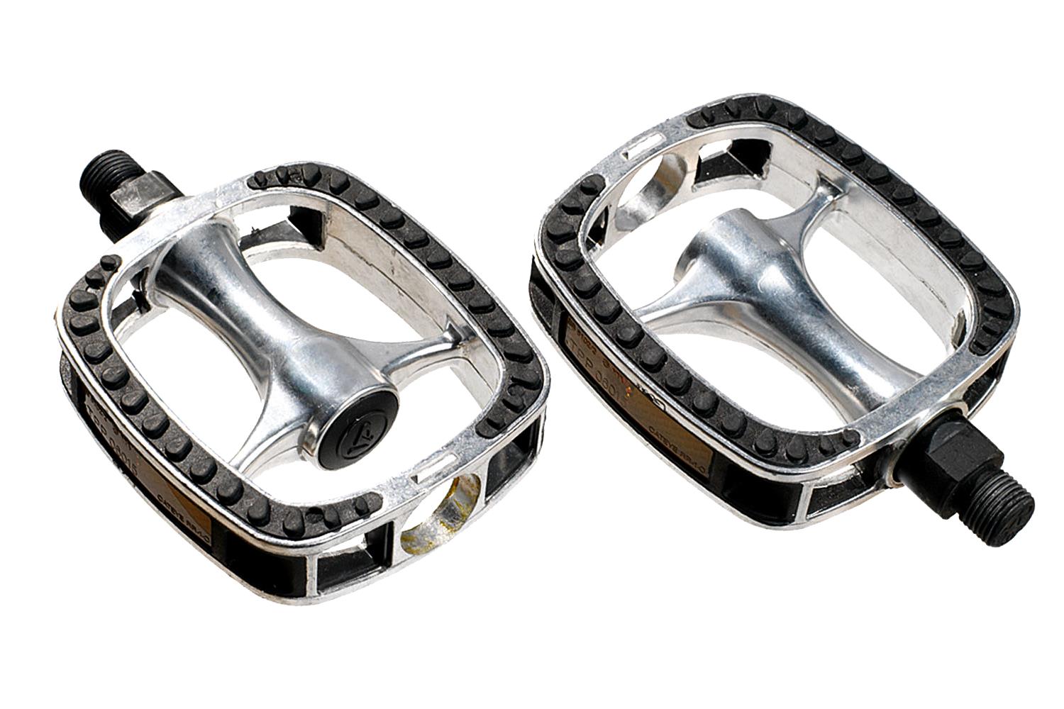 Педали KLS TRAIL 30, алюминий/резина, ось из бористой стали, 108х84мм, вес 390г