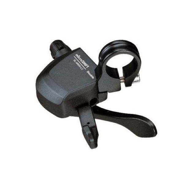 Шифтер Microshift SL-M850, левый, 2 ск., трос 1800 мм, черный