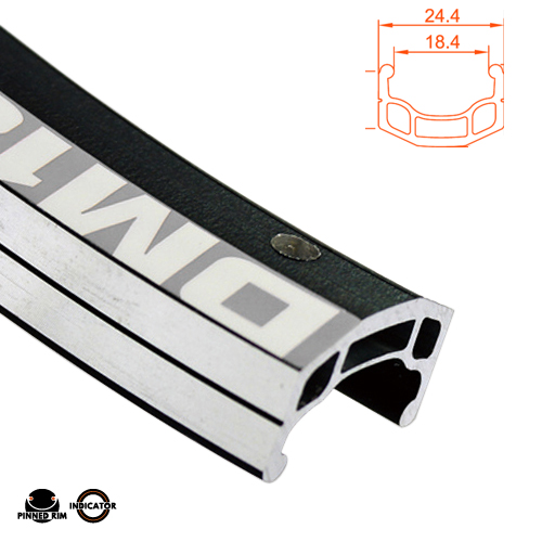 ALEX RIMS Обод DM18, 26х18,4ммх36Н, A/V, двойной, CSW, SSE, индикатор износа, черный