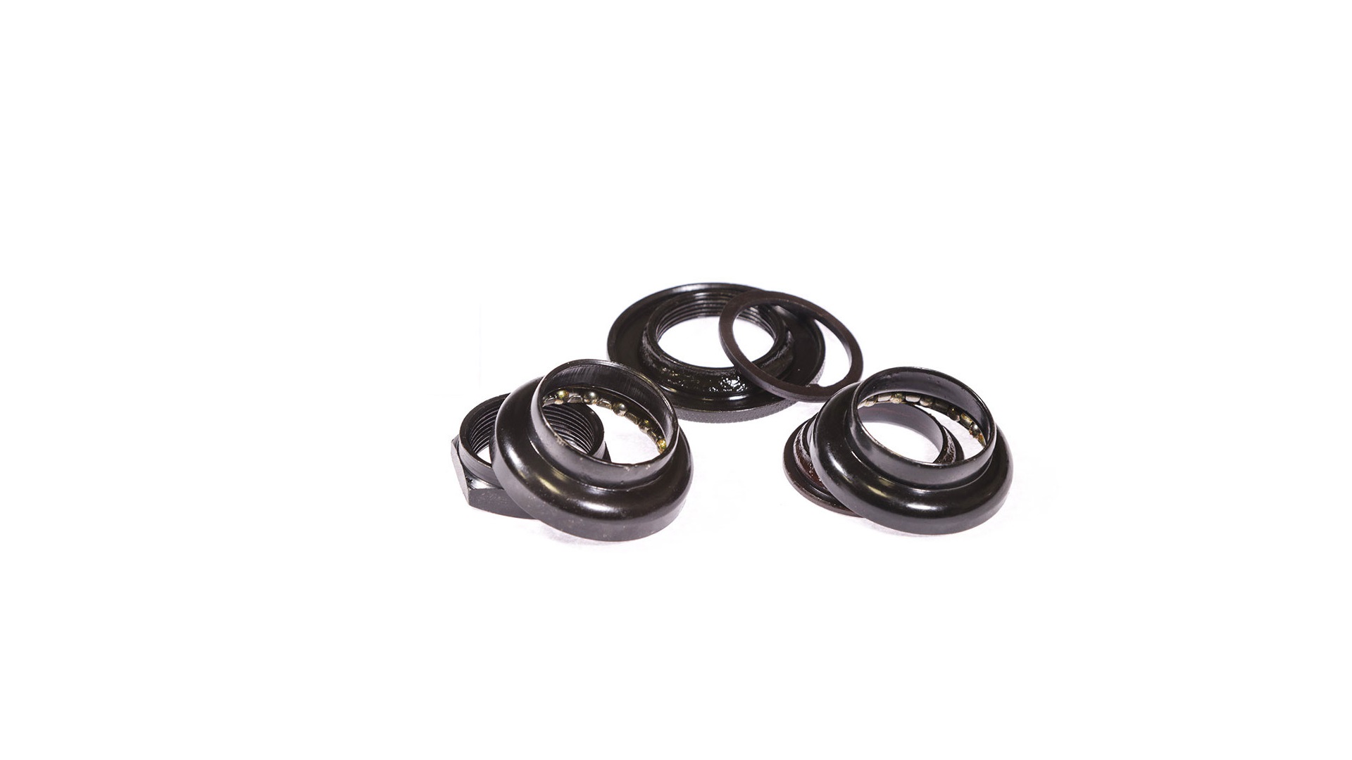 Рулевая колонка SF-HP01, 1, резьбовая, EC 30/25,4-24T  EC 30/27, подшип. 5/32x16- 2шт, высота 32-34м