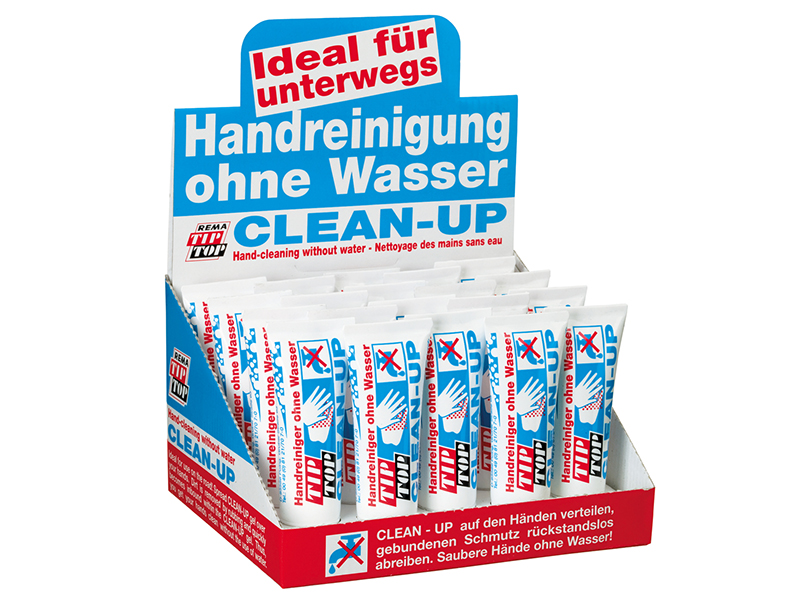 (УЦЕНКА) CLEAN-UP Очиститель для рук, 20шт по 25мл - ПРОСРОЧЕН