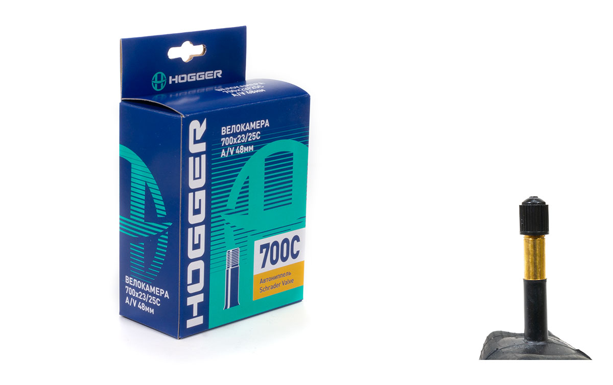 Камера HOGGER 700 x 23/25C AV 48мм (кор. 50 шт.)