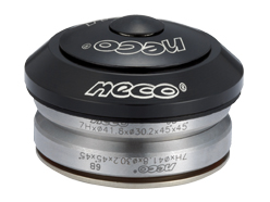 NECO Рулевая H51 интегрированная 1-1/8х30мм, высота 9,40,5мм, алюминий, CNC, вес 62,5г, промподшипни