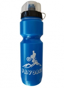 Фляга пластиковая 512L-BL 600 мл. синяя