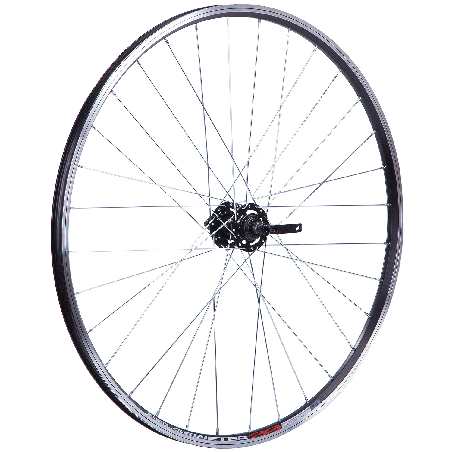 Колесо 29" перед, двустен.обод 32 отв., втулка SF A22F сталь под диск 6 болтов насып подшип , эксцен