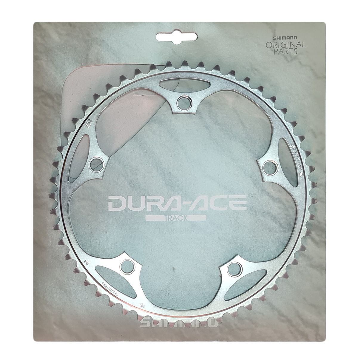 Звезда передн. Shimano DA Track, FC-7710, 51T, 1/2X1/8, широк.