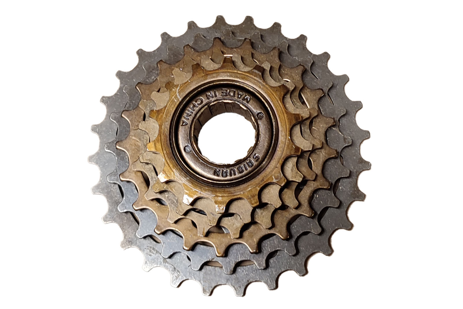 Трещотка 6 скоростей 14-28T недискретная коричневая