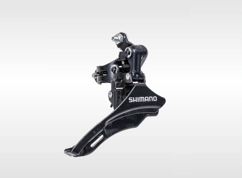 Переключатель передний Tourney TZ30 нижняя тяга 31.8, 42Т