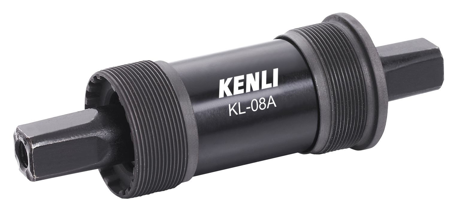 Каретка Kenli резьба BC 1,37x24T L/R, пром. подшипники, LBB68119 мм, сталь BB-KL-08A-68/119-B