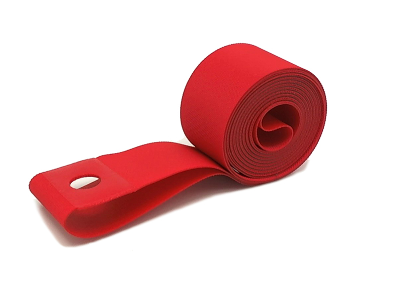 Ободная лента 16xW25xT0.5xL965мм, нейлон, красная