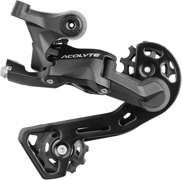 Переключатель задний Microshift Acolyte RD-M5180M, 8 ск., средняя лапка, черный
