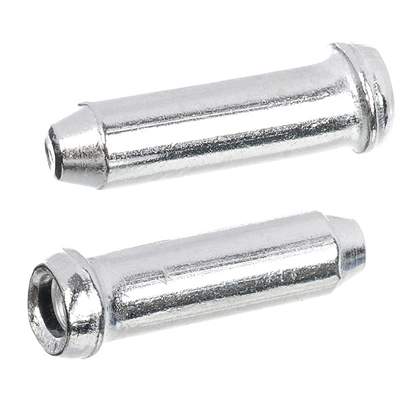 Наконечник тросика STG YZ-14302 1.9mm ,L = 12mm, алюиминиевый.( инд. Упак) 500 шт в упак