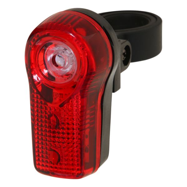 Фонарь велосипедный STG задний JY-173A, 3 светодиода, 3 функции, батареяААА2 (нет в компл.)