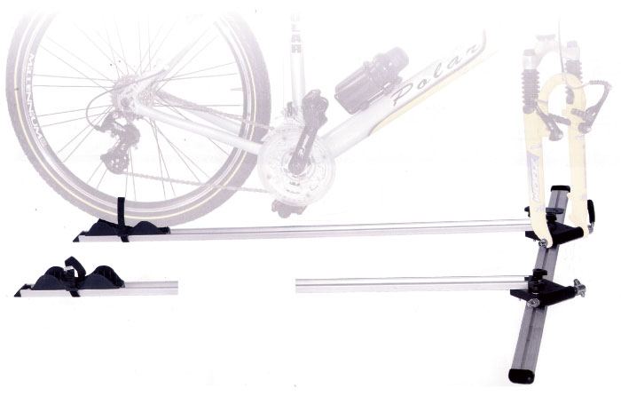 Peruzzo Автобагажник в салон GENOVA (для минивэна), алюм., для 2-х в-дов., серое защитное покр., фик