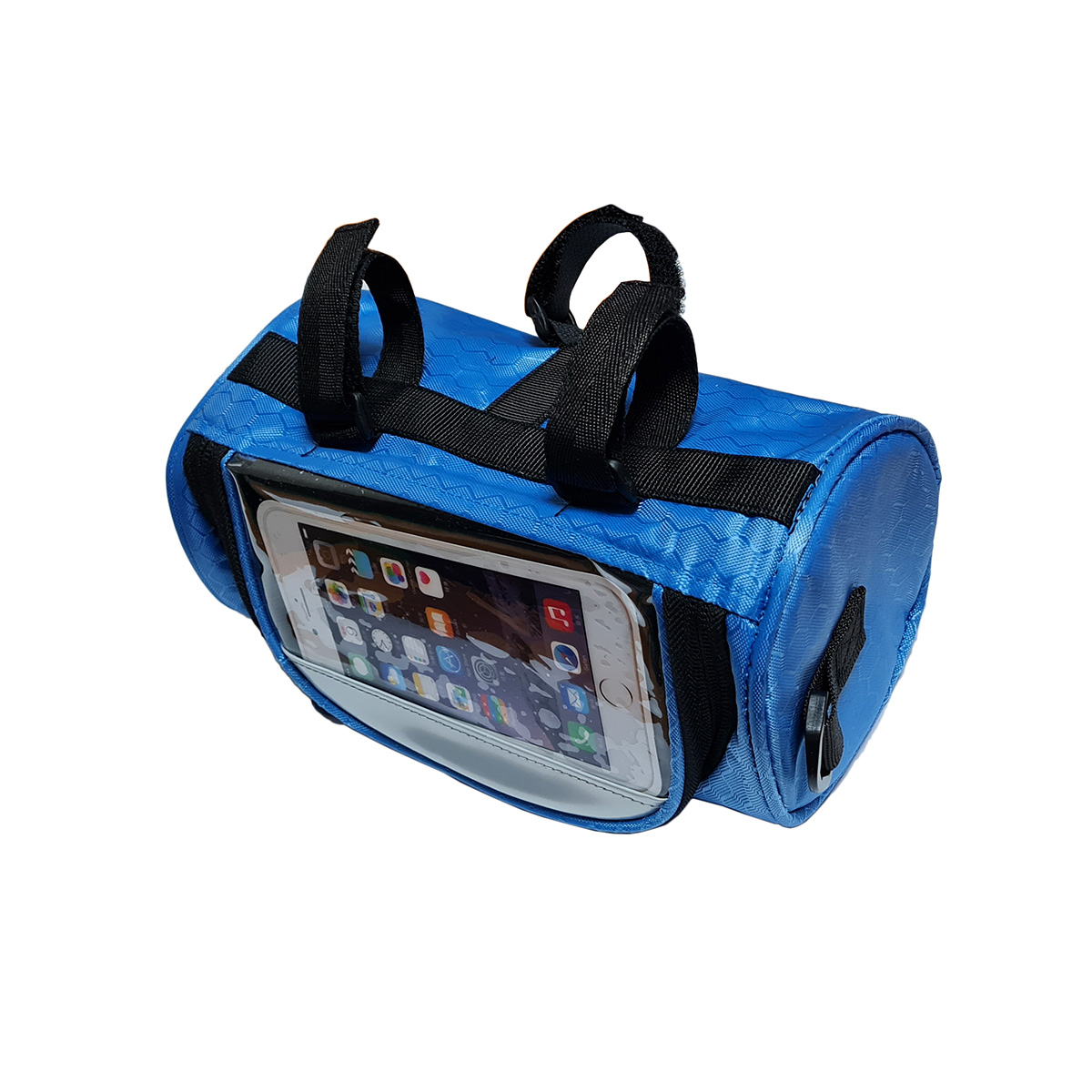 Сумка на руль с окошком для смартфона, с плечевым ремнм