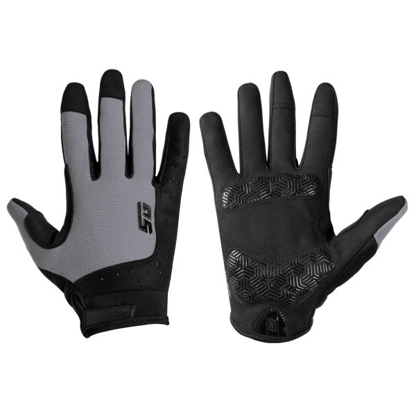 Перчатки полноразмерные STG Fit Skin, размер XL, серый с черным