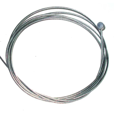 Трос тормозной 1.5х2000 мм, стальной с гальваническим покр
